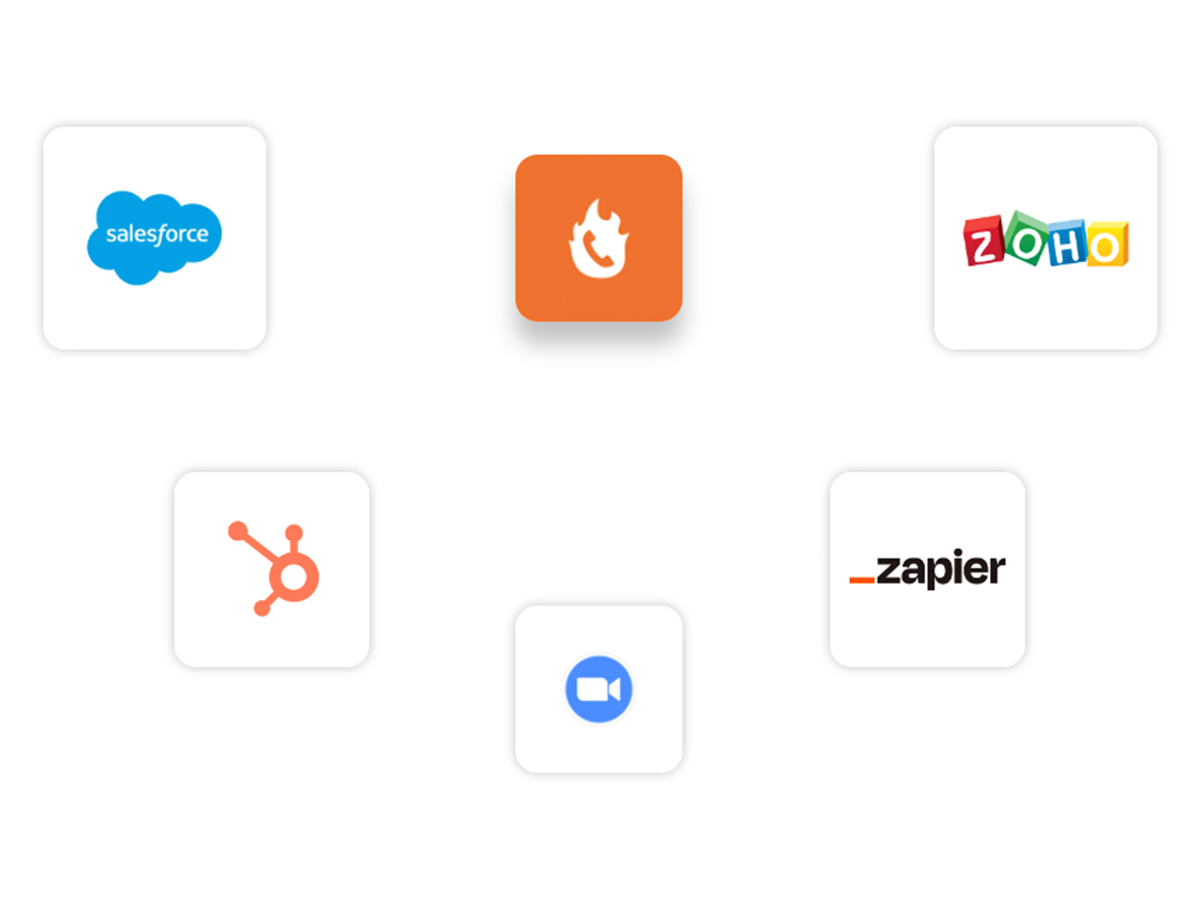 PhoneBurner's key integrations