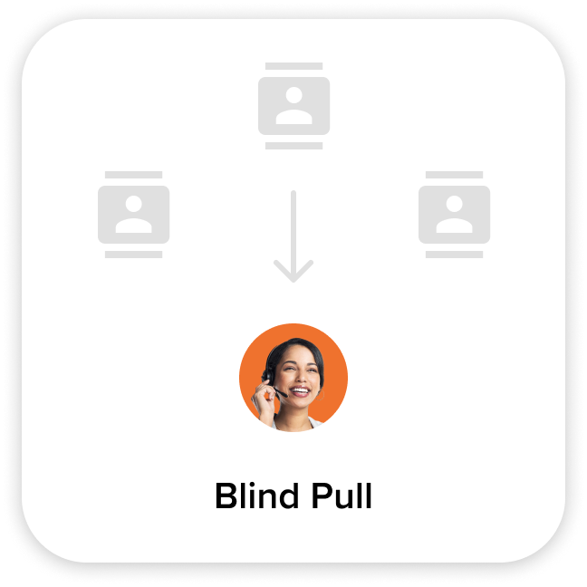 Blind Pull: Rep gets leads without previewing them